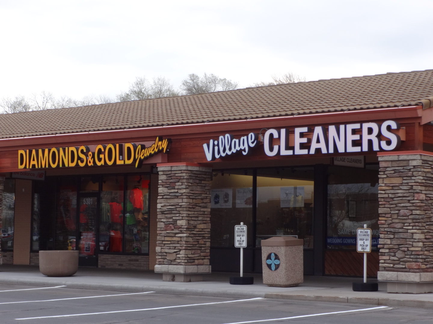 Village Cleaners Diamonds and Gold